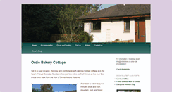 Desktop Screenshot of ordiebakery.co.uk